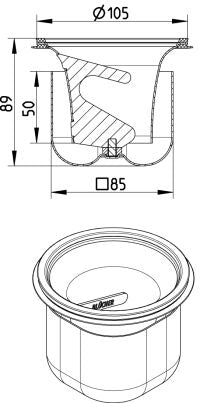 GERUCHSVERSCHLUSS Standard - V2A