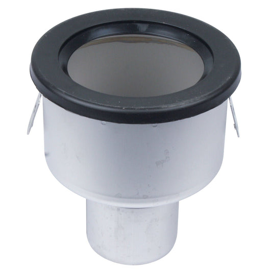 UNTERTEIL - Ø75mm, senkrecht - V2A