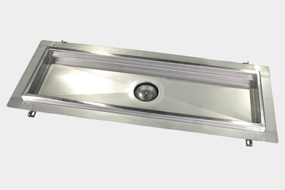 KASTENRINNE MIT KLEBERAND - 180x500mm