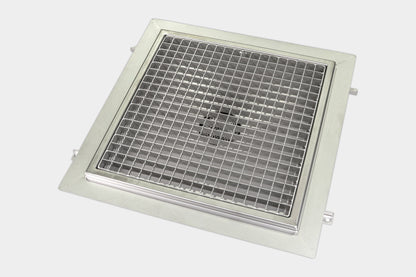 BODENWANNE MIT KLEBERAND - 750x750mm