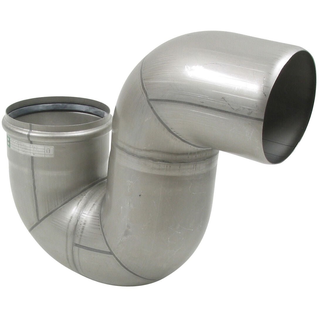 P-Siphon 87,5° - Ø160 mm - V4A