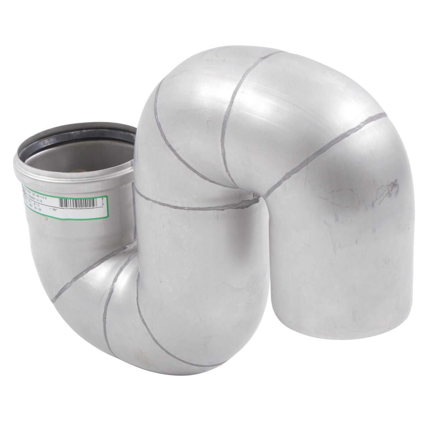 S-Siphon 180° - Ø110 mm - V4A