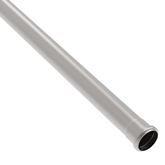 GERADES ROHR mit Muffe - L=500mm - Ø50mm - V2A
