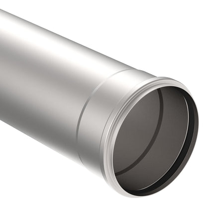 GERADES ROHR mit Muffe - L=500mm - Ø200mm - V2A