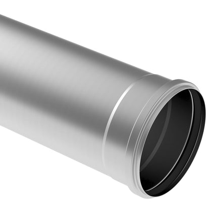 GERADES ROHR mit Muffe - L=500mm - Ø315mm - V4A