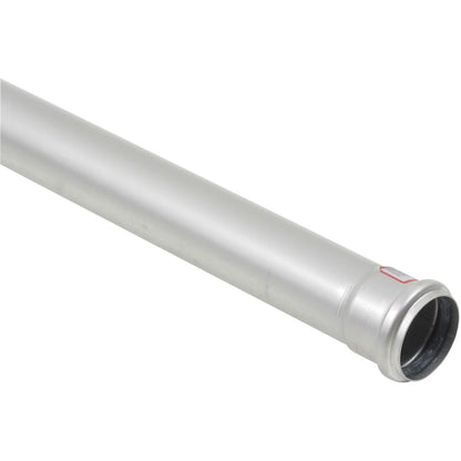 GERADES ROHR mit Muffe - L=5000mm - Ø40mm - V2A