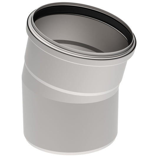 BOGEN 15° - Ø160mm - V2A