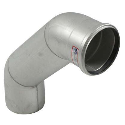 BOGEN LANG 87,5° - Ø125mm, 250mm - V2A
