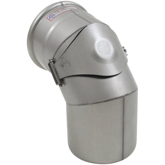 BOGEN MIT ZUGANG 87,5° - Ø160mm - V4A