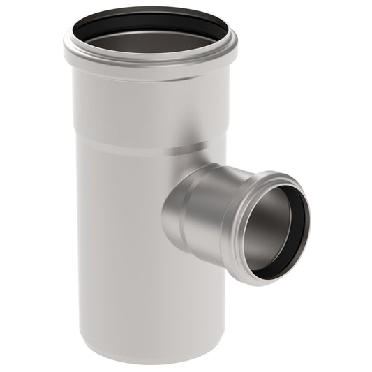 ABZWEIG 87,5° - Ø82mm - Ø50mm - V2A
