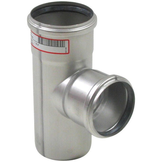 ABZWEIG 87,5° - Ø82mm - Ø75mm - V2A
