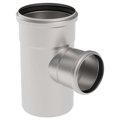 ABZWEIG 87,5° - Ø110mm - Ø75mm - V4A