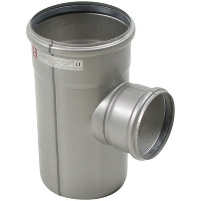 ABZWEIG 87,5° - Ø160mm - Ø110mm - V2A