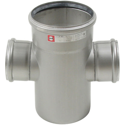 DOPPELABZWEIG 87,5° - Ø160mm - Ø110mm - V4A