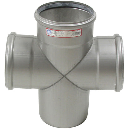 DOPPELABZWEIG 87,5° - Ø160mm - V4A