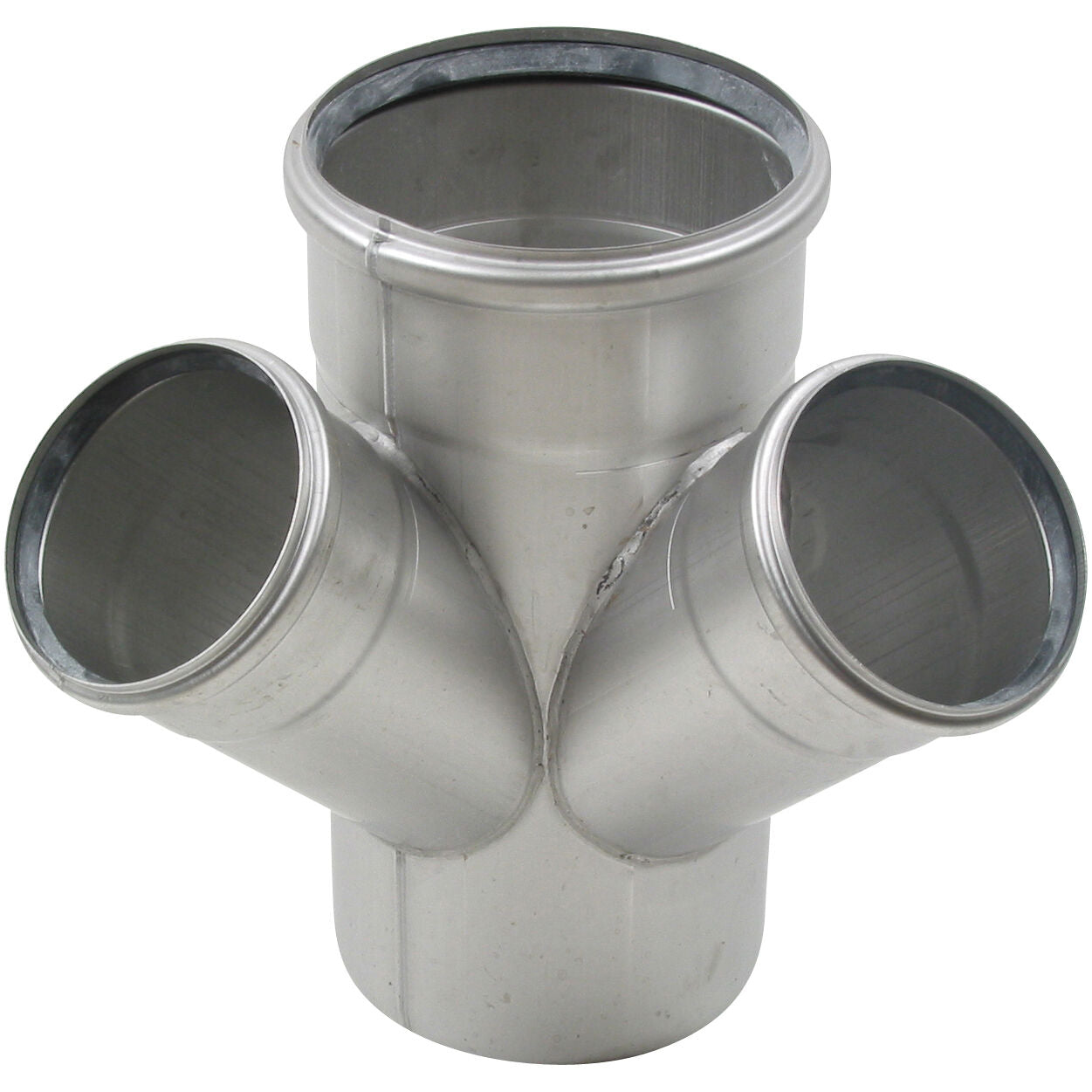 DOPPELABZWEIG 45° - Ø160mm - Ø110mm - V4A