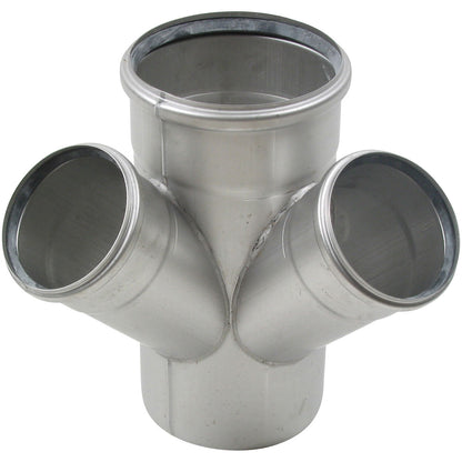 DOPPELABZWEIG 45° - Ø160mm - Ø110mm - V4A