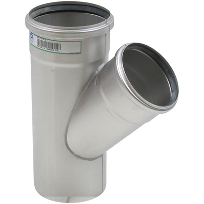 ABZWEIG SCHRÄG 45° - Ø125mm - Ø110mm - V4A