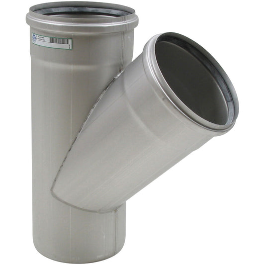 ABZWEIG SCHRÄG 45° - Ø200mm - V4A