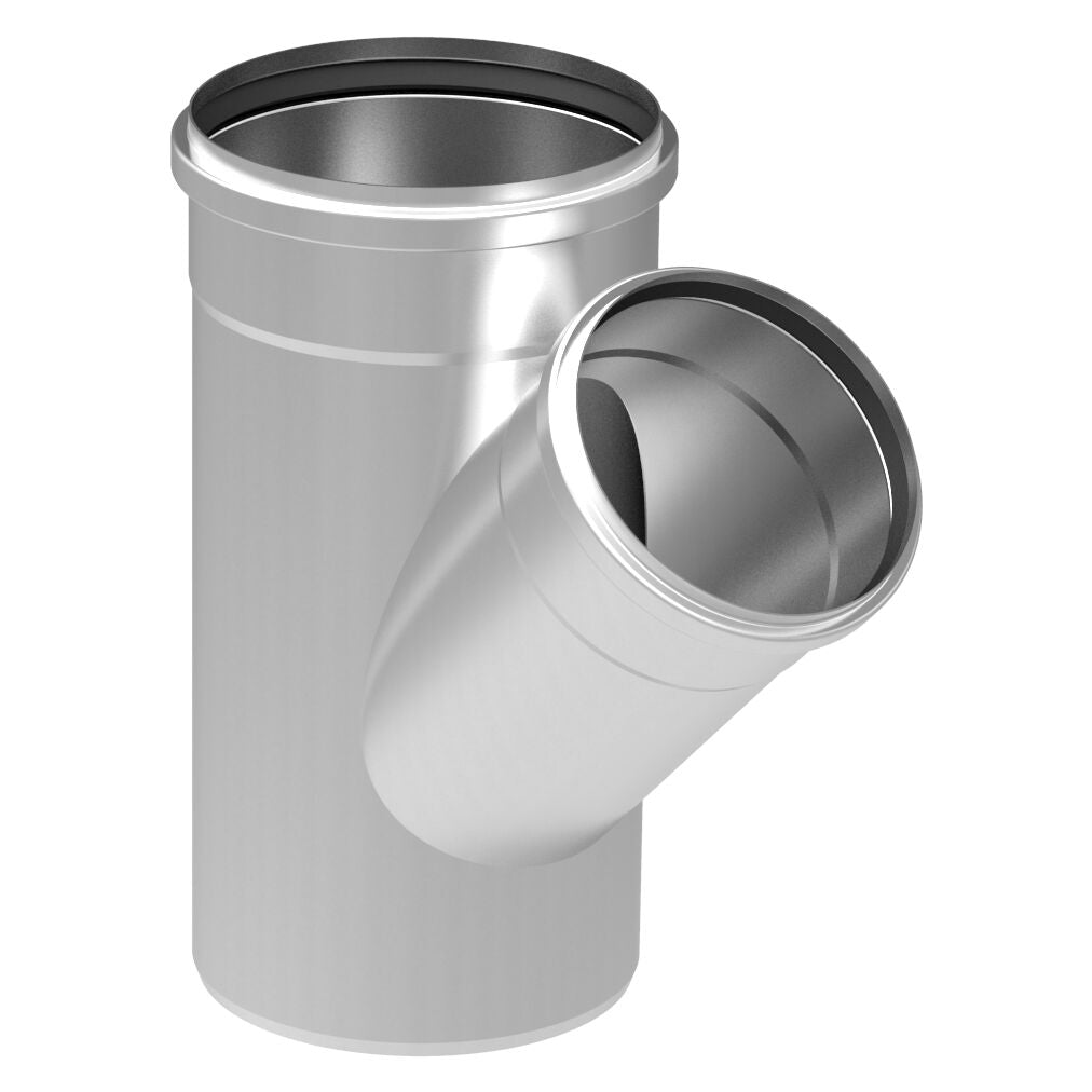 ABZWEIG SCHRÄG 45° - Ø315mm - Ø250mm - V4A