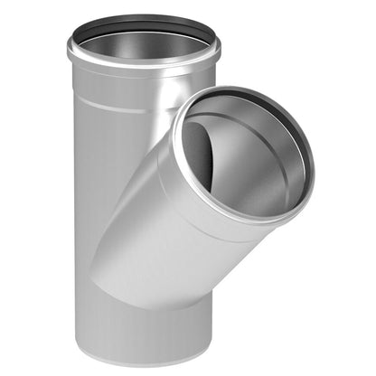 ABZWEIG SCHRÄG 45° - Ø315mm - V4A