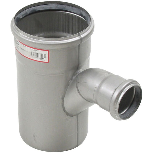 ABZWEIG GEBOGEN 87,5° - Ø110mm - Ø50mm - V2A