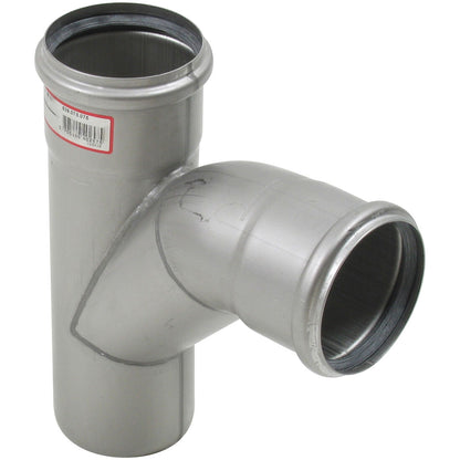 ABZWEIG GEBOGEN 87,5° - Ø75mm - V2A