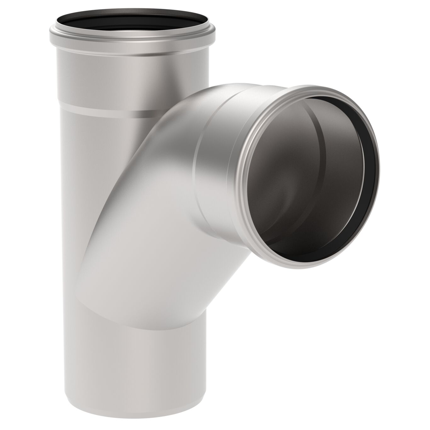 ABZWEIG GEBOGEN 87,5° - Ø110mm - V2A