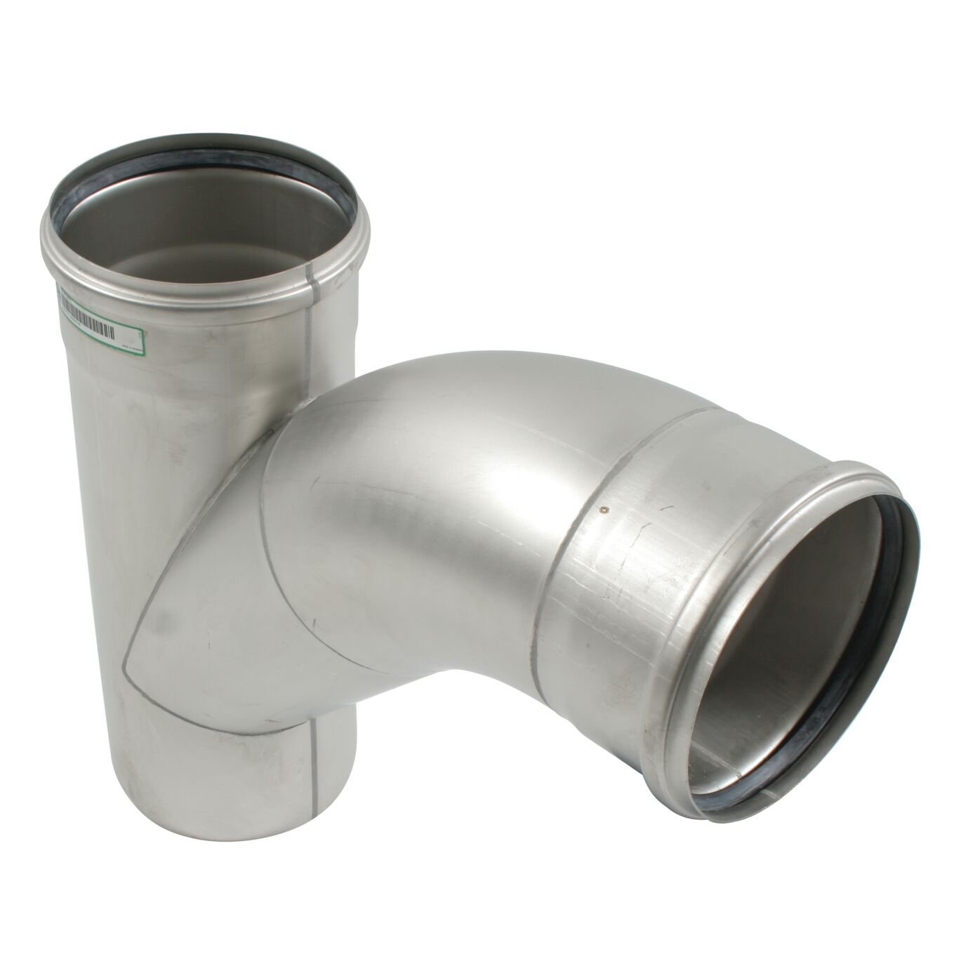 ABZWEIG GEBOGEN 87,5° - Ø200mm - V4A
