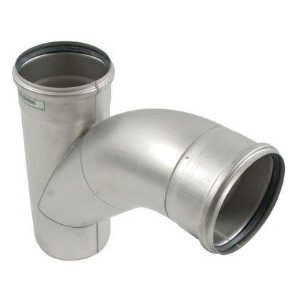 ABZWEIG GEBOGEN 87,5° - Ø200mm - V4A