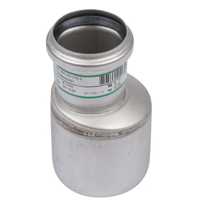 ÜBERGANG EXZENTRISCH - Ø50mm bis Ø75mm - V4A