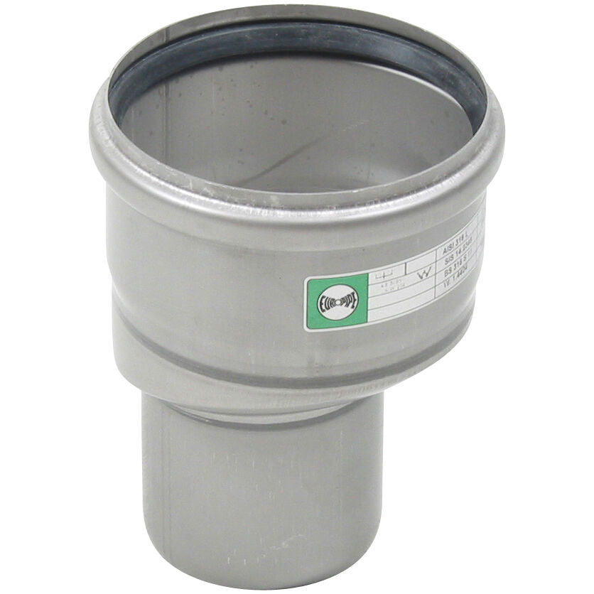 REDUZIERSTÜCK EXZENTRISCH - Ø110mm bis Ø75mm - V4A