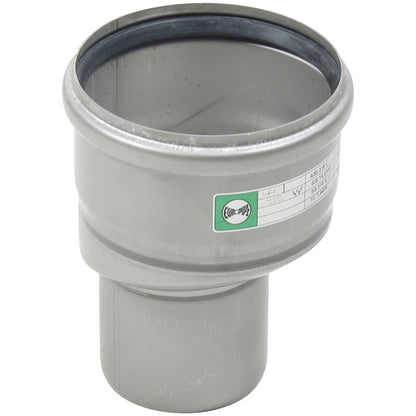 REDUZIERSTÜCK EXZENTRISCH - Ø110mm bis Ø75mm - V4A