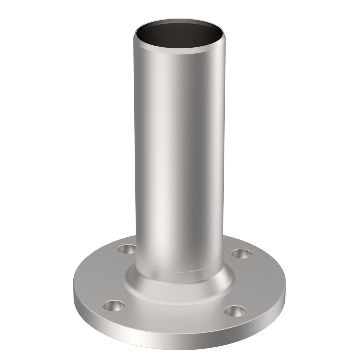 DIN-FLANSCH ADAPTER MIT SPITZENDE - Ø75mm - V4A