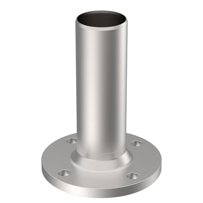 DIN-FLANSCH ADAPTER MIT SPITZENDE - Ø75mm - V4A