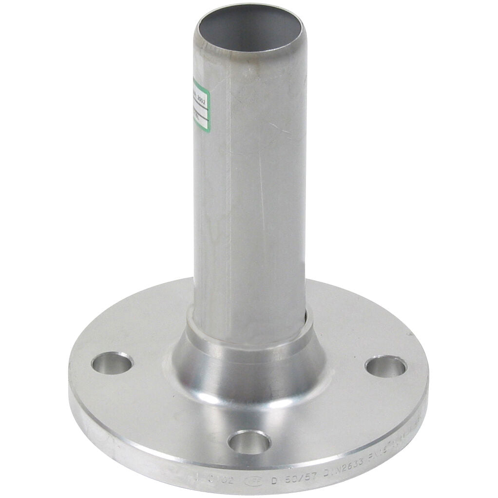 DIN-FLANSCH ADAPTER MIT SPITZENDE - Ø50mm - V4A